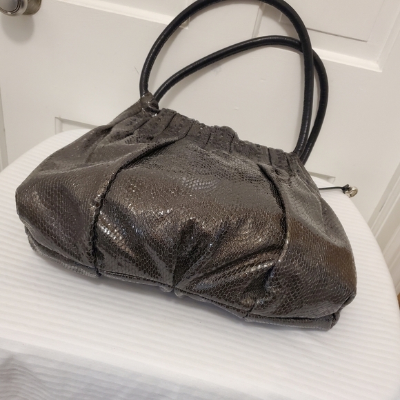 Brighton Breelan Snakeprint Hobo Style Shoulder Bag - Picture 6 of 10